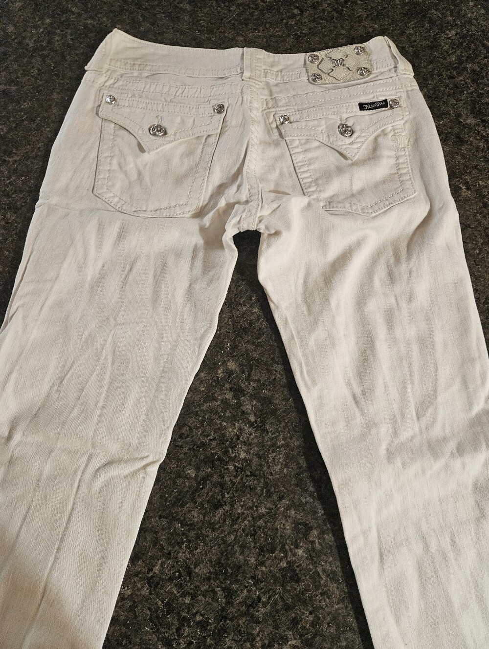 Miss Me Women's White Skinny Jeans Size 31